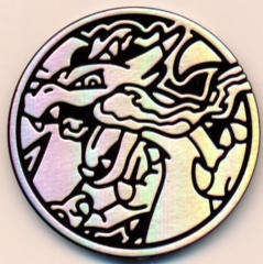 Mega Charizard Plastic Coin - Battle Arena Mega Charizard X